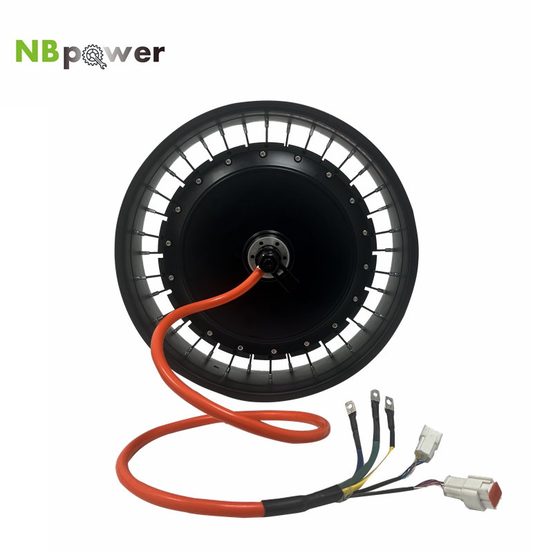 Qs273 Hub Motor 8000W 72V - NBpower/QS273 40H 20x4/24x4/26x4 rated 72V 4000W