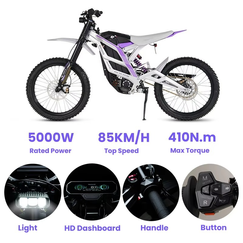 SXLL 79 Bike 72V 35Ah Electric - 72V 12000W Electric Dirt Bike 评论和价格