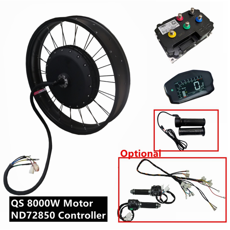 NBpower/QS273 V3 72v 8000W Fat - Qs273 Hub Motor 8000W 72V 评论和价格