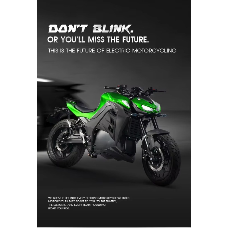 Lvyuan High Quality ODF N19 72 - 72V 5000W Electric Motorcycle 评论和价格