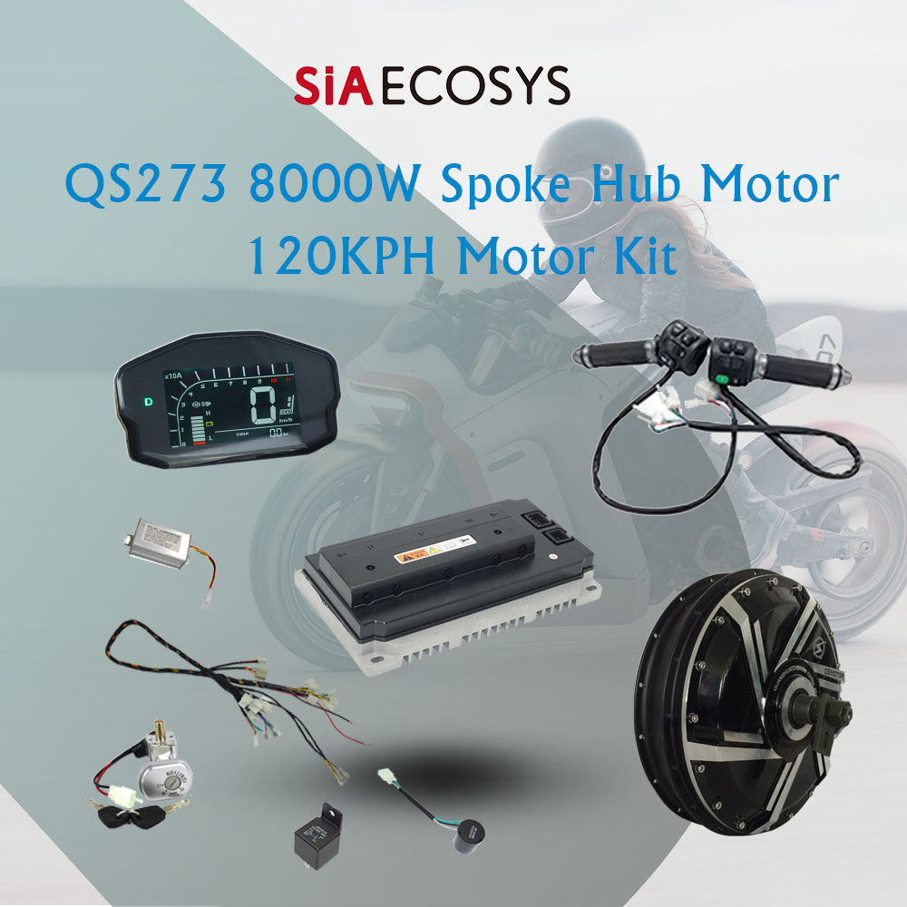 Spoke Hub Motor QS273 8000W V3 - Qs273 Hub Motor 8000W 72V 评论和价格