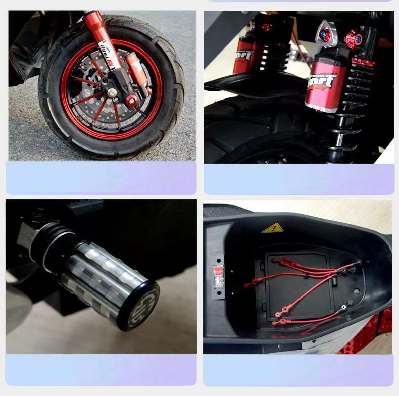 Tc New Electric Motorcycle Whe - 72V 5000W Electric Motorcycle 评论和价格