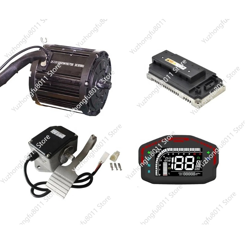 3000W Mid Drive Brushless DC M - Mid Drive Motor Kit 72V 3000W 评论和价格