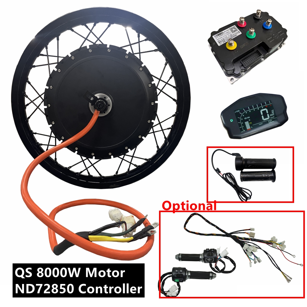 NBpower/QS273 V3 72v 8000W Ebi - Qs273 Hub Motor 8000W 72V 评论和价格