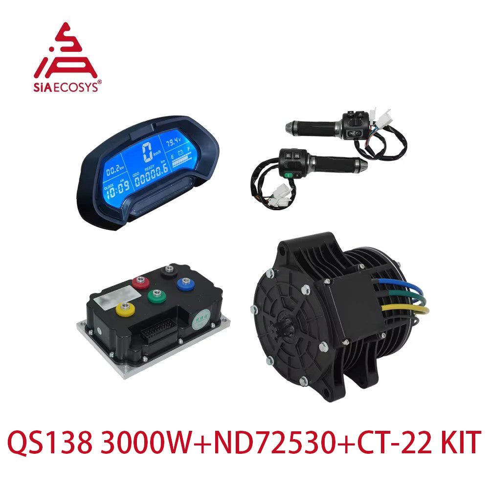 QS138 70H 3000W Mid Drive Moto - Mid Drive Motor Kit 72V 3000W 评论和价格
