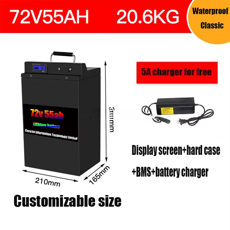 72 Volt Lifepo4 Battery Pack 7 - 72V 60Ah Lifepo4 Battery Pack 评论和价格