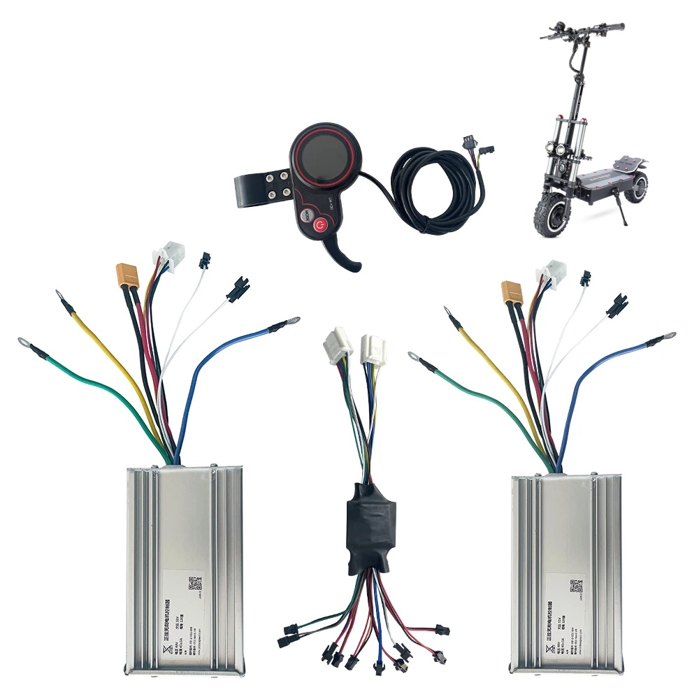 YunLi 60V 45A 50A 5600W 6000W  - 60V 5600W Dual Motor Electric Scooter 评论和价格