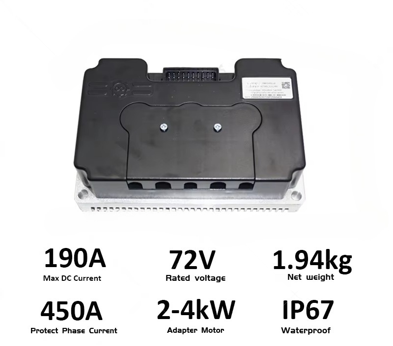 QSMOTOR 205 3000W V3 Brushless - Electric Motorcycle Conversion Kit 72V 评论和价格