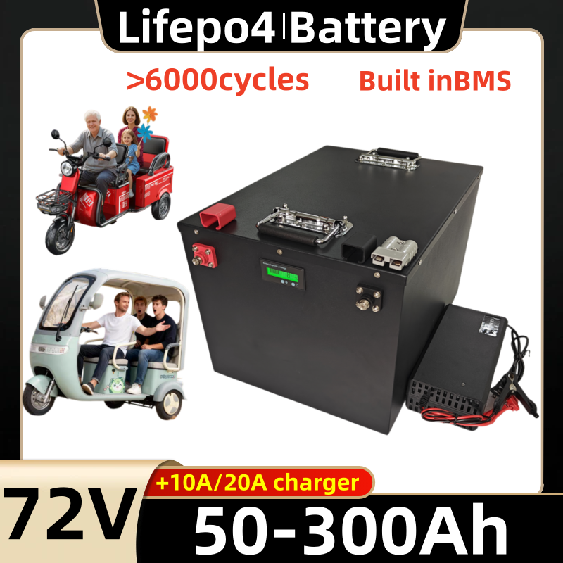 72V 50Ah 60Ah 100Ah 150Ah 200A - 72V 60Ah Lifepo4 Battery Pack 评论和价格